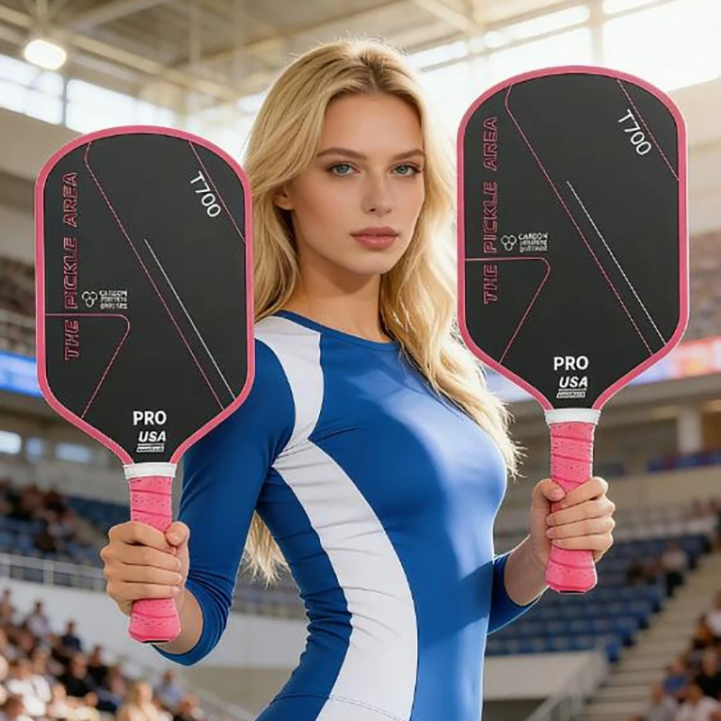1Pc Pickleball Paddles + 2 Peakball Balls Carbon Fiber Lightweight Racquets Set Indoor And Outdoor Exercise For All Ages
1Pc Pickleball Paddles + 2 Peakball Balls Carbon Fiber Lightweight Racquets Set Indoor And Outdoor Exercise For All Ages