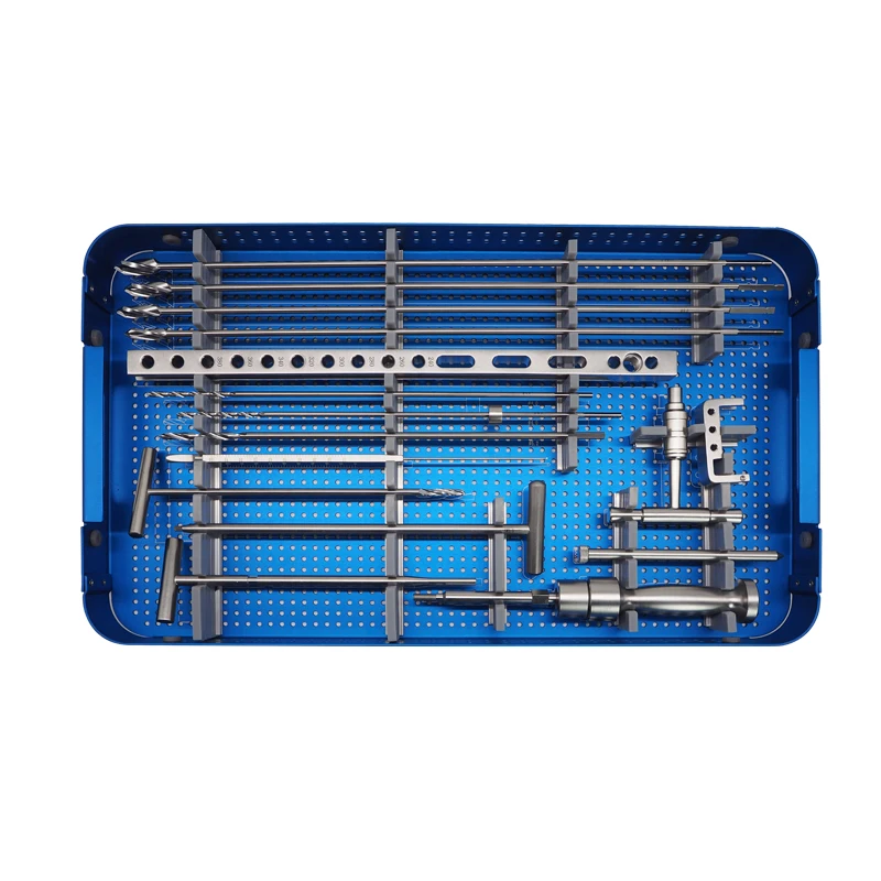 High-quality Limb Intramedullary Interlocking Nail Instrument Kit For Limb Surgery
High-quality Limb Intramedullary Interlocking Nail Instrument Kit For Limb Surgery