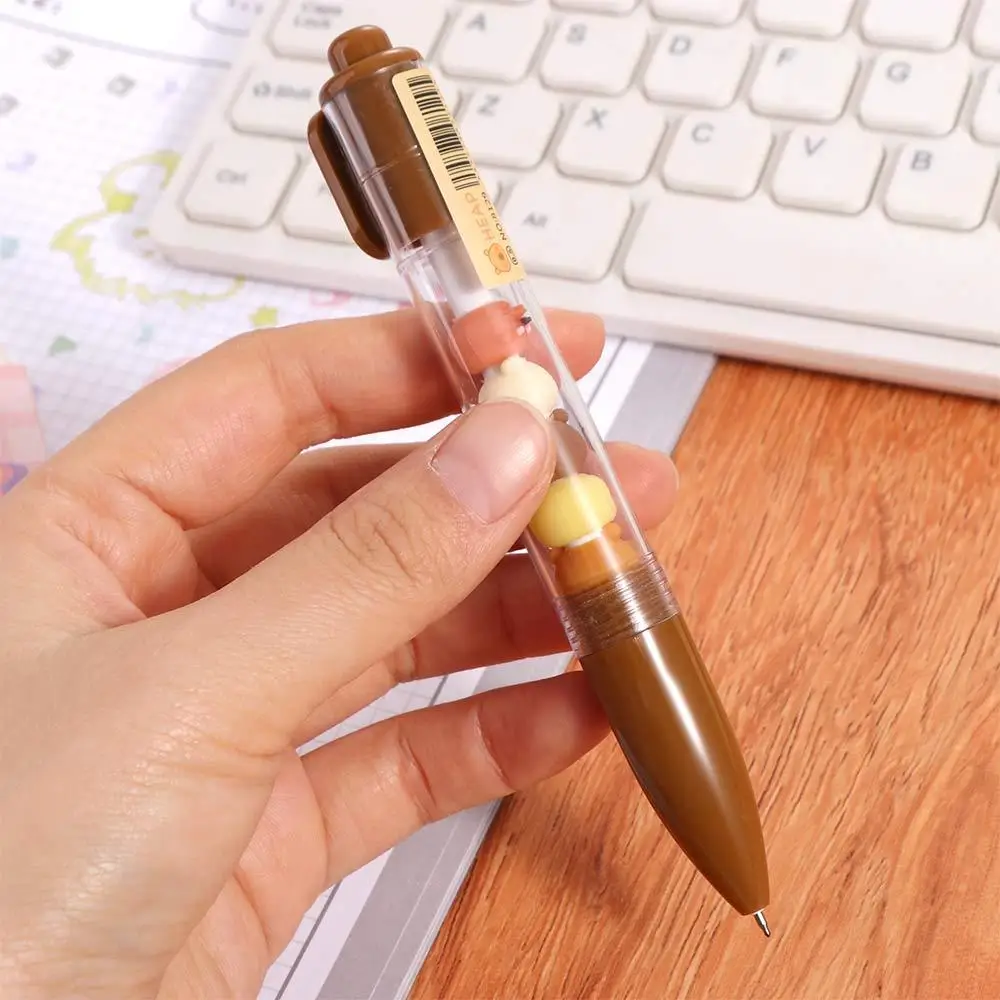 Cartoon Interesting Capybara Gel Pen Kawaii Aesthetic Cute Beads Pen Writing Black Ink 0.5mm Gel Pen Office Supply
Cartoon Interesting Capybara Gel Pen Kawaii Aesthetic Cute Beads Pen Writing Black Ink 0.5mm Gel Pen Office Supply