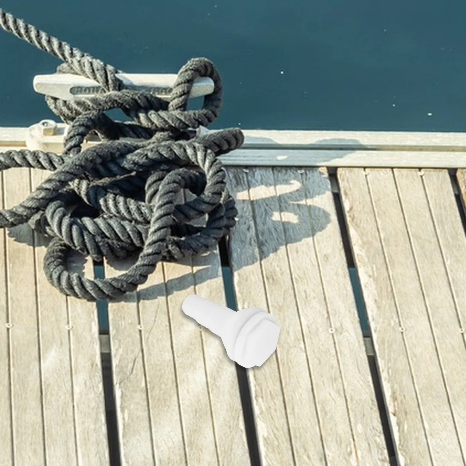 Marine Plastic Boat Scupper Drain Valve Thru-Hull Fittings Deck Drain Connector for Bilge Pump Drainage Plug Marine Boat Vent
Marine Plastic Boat Scupper Drain Valve Thru-Hull Fittings Deck Drain Connector for Bilge Pump Drainage Plug Marine Boat Vent