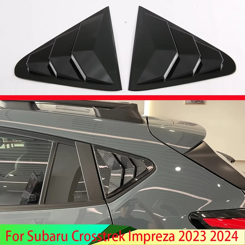 Автомобильные аксессуары для Subaru Crosstrek Impreza 2023 2024, экостеклянный спойлер из АБС-пластика, отделка, ободок
Автомобильные аксессуары для Subaru Crosstrek Impreza 2023 2024, экостеклянный спойлер из АБС-пластика, отделка, ободок