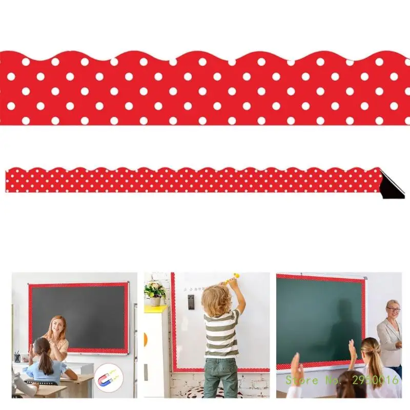 12Pcs Bulletin Board Border for Classroom Decoration, Rainbow Theme Design Straight Border Trim Colorful Dot Border Trim
12Pcs Bulletin Board Border for Classroom Decoration, Rainbow Theme Design Straight Border Trim Colorful Dot Border Trim