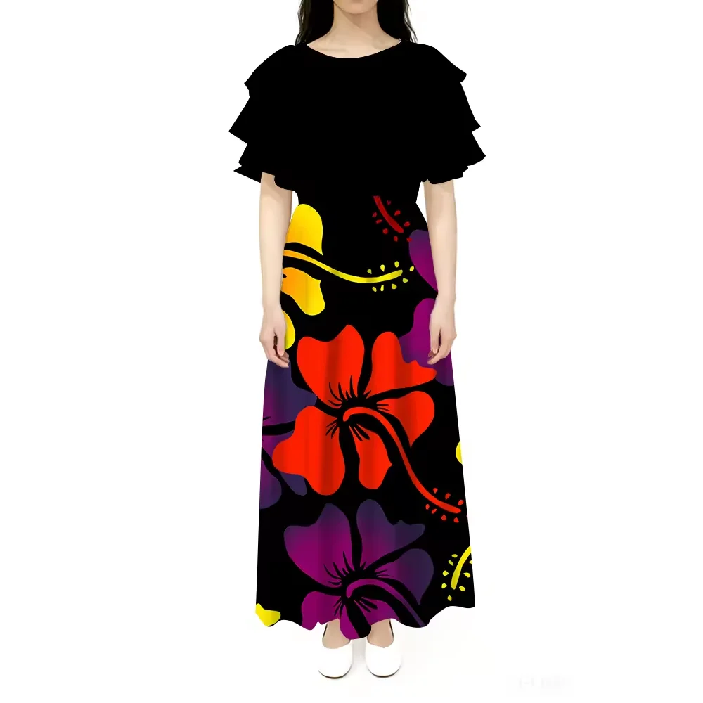 Best Price Custom Logo Plus Size Women Clothes Ruffle Short Sleeve Design Ladies Party Dress Polynesian Tribal Printed Dress
Best Price Custom Logo Plus Size Women Clothes Ruffle Short Sleeve Design Ladies Party Dress Polynesian Tribal Printed Dress