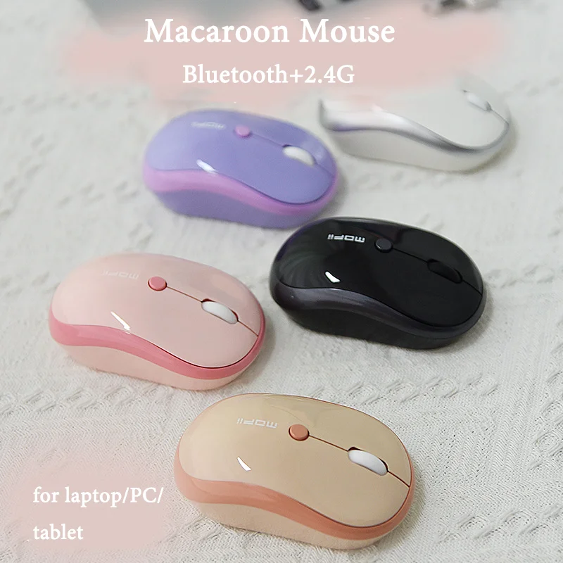 Bluetooth Wireless Mini Mouse Portable Dual Mode Optical USB Mice Small Pink Office Gaming Mouse For Laptop PC Tablet Computer
Bluetooth Wireless Mini Mouse Portable Dual Mode Optical USB Mice Small Pink Office Gaming Mouse For Laptop PC Tablet Computer