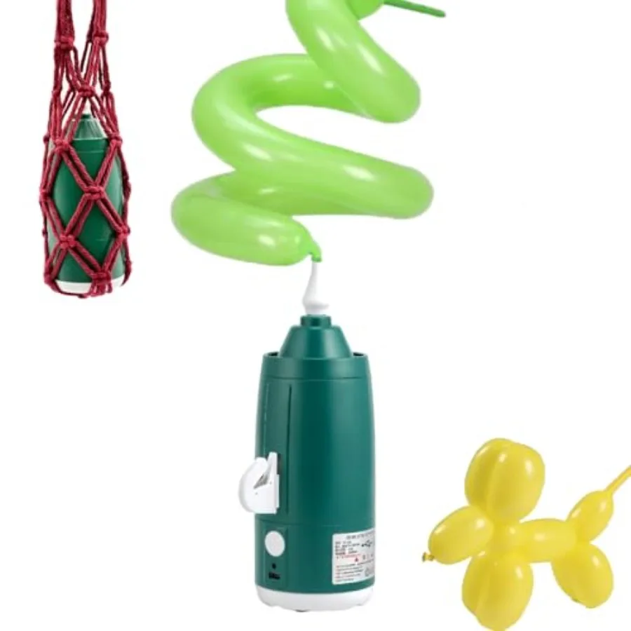 Rechargeable Cordless Portable Electric Balloon Pump - Built-in Battery Air Machine Dual Modes for Latex/Foil/Balloon/Basketbal
Rechargeable Cordless Portable Electric Balloon Pump - Built-in Battery Air Machine Dual Modes for Latex/Foil/Balloon/Basketbal