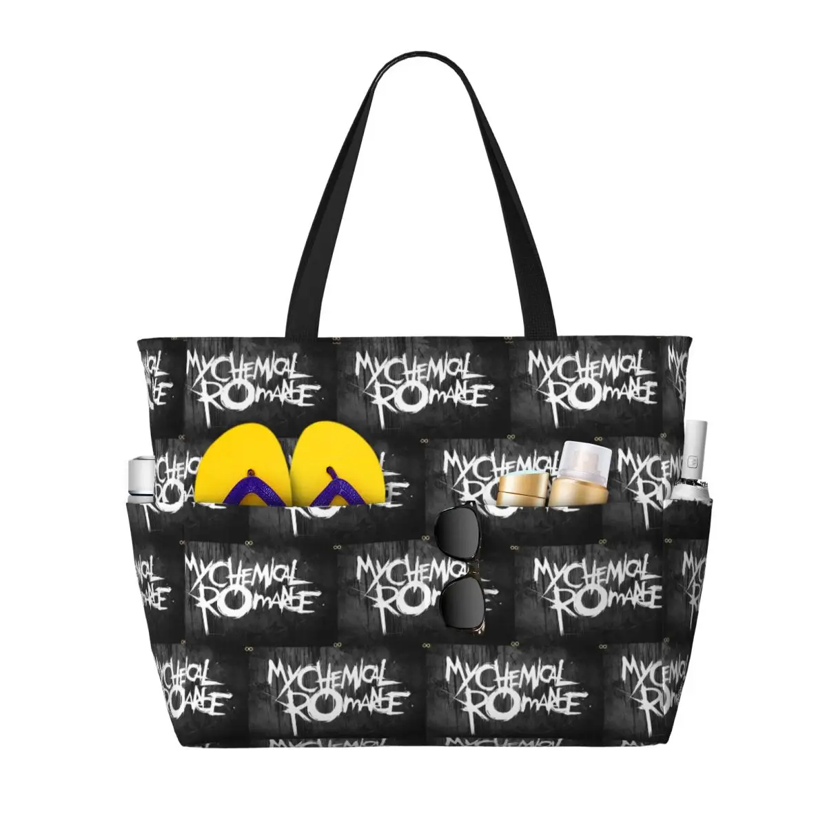 Mcr Band Punk Rock My Chemical Romance Beach Tote Bag Sport Gym Yoga Duffle Large Tote Bag Women Travel Bag Fitness bag
Mcr Band Punk Rock My Chemical Romance Beach Tote Bag Sport Gym Yoga Duffle Large Tote Bag Women Travel Bag Fitness bag