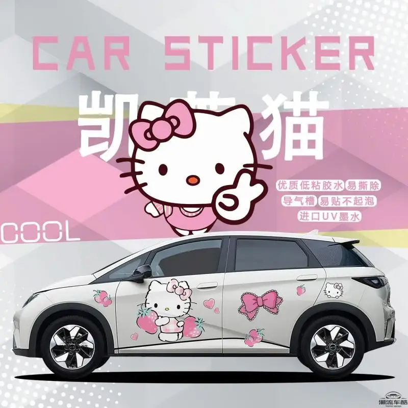 Hello Kitty Car Sticker Car Film Car Cover Stickers Cartoon Sticker Sanrio Cartoon Car Latte Art Decorate Accessories Gift
Hello Kitty Car Sticker Car Film Car Cover Stickers Cartoon Sticker Sanrio Cartoon Car Latte Art Decorate Accessories Gift