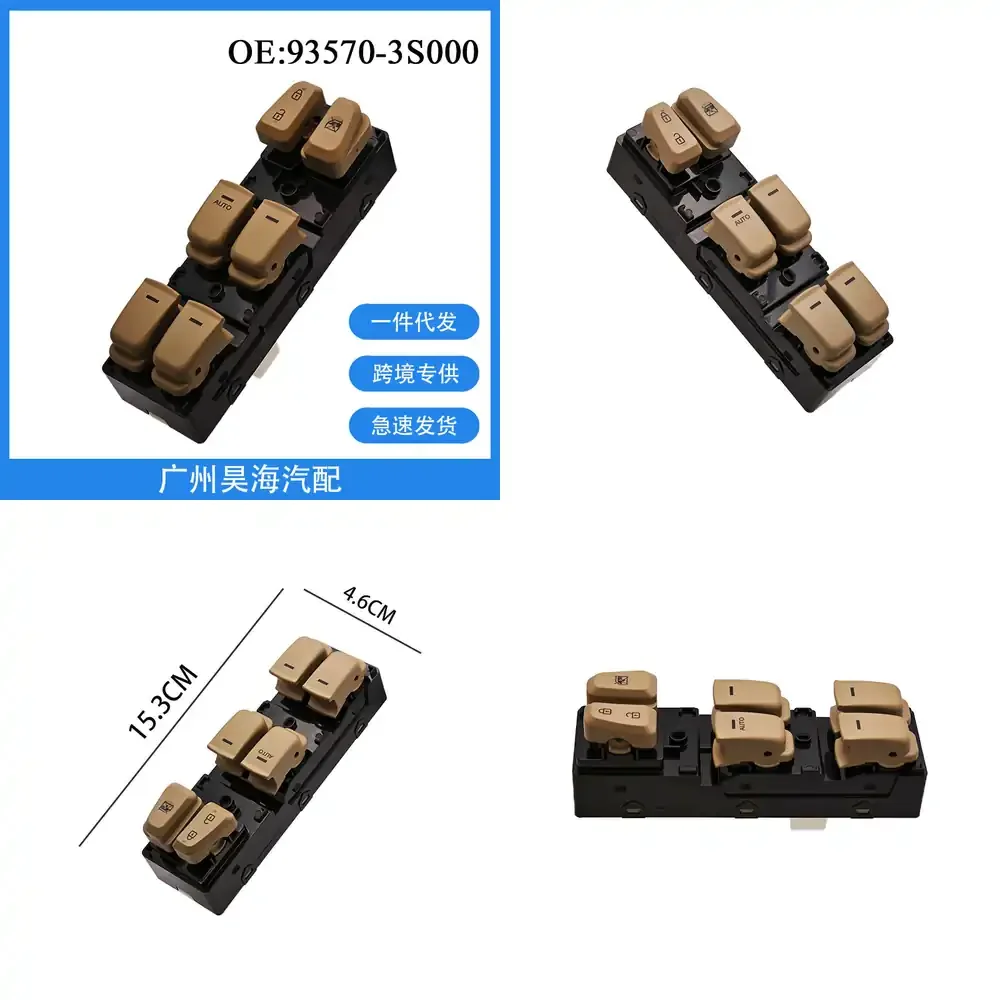 Window Power Window Switch Control for Hyundai Sonata 2011 2012 2013 2014 93570 3S000 Car Door Glass Lift Regulator
Window Power Window Switch Control for Hyundai Sonata 2011 2012 2013 2014 93570 3S000 Car Door Glass Lift Regulator