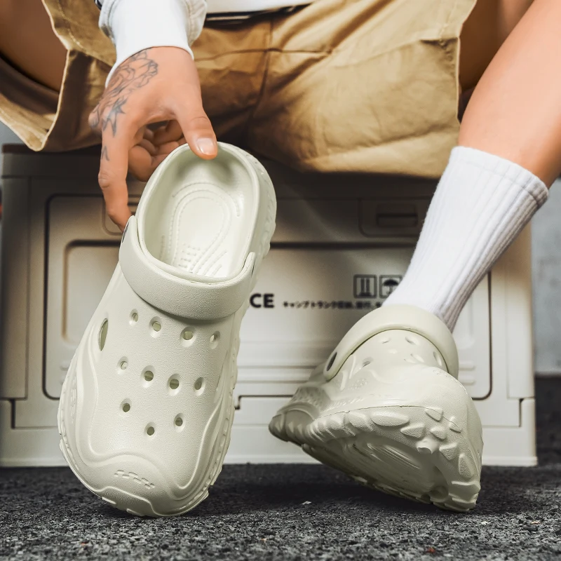 2026 Summer Couple EVA Hole Shoes Lightweight Non-slip Outdoor Walking Clogs
2026 Summer Couple EVA Hole Shoes Lightweight Non-slip Outdoor Walking Clogs