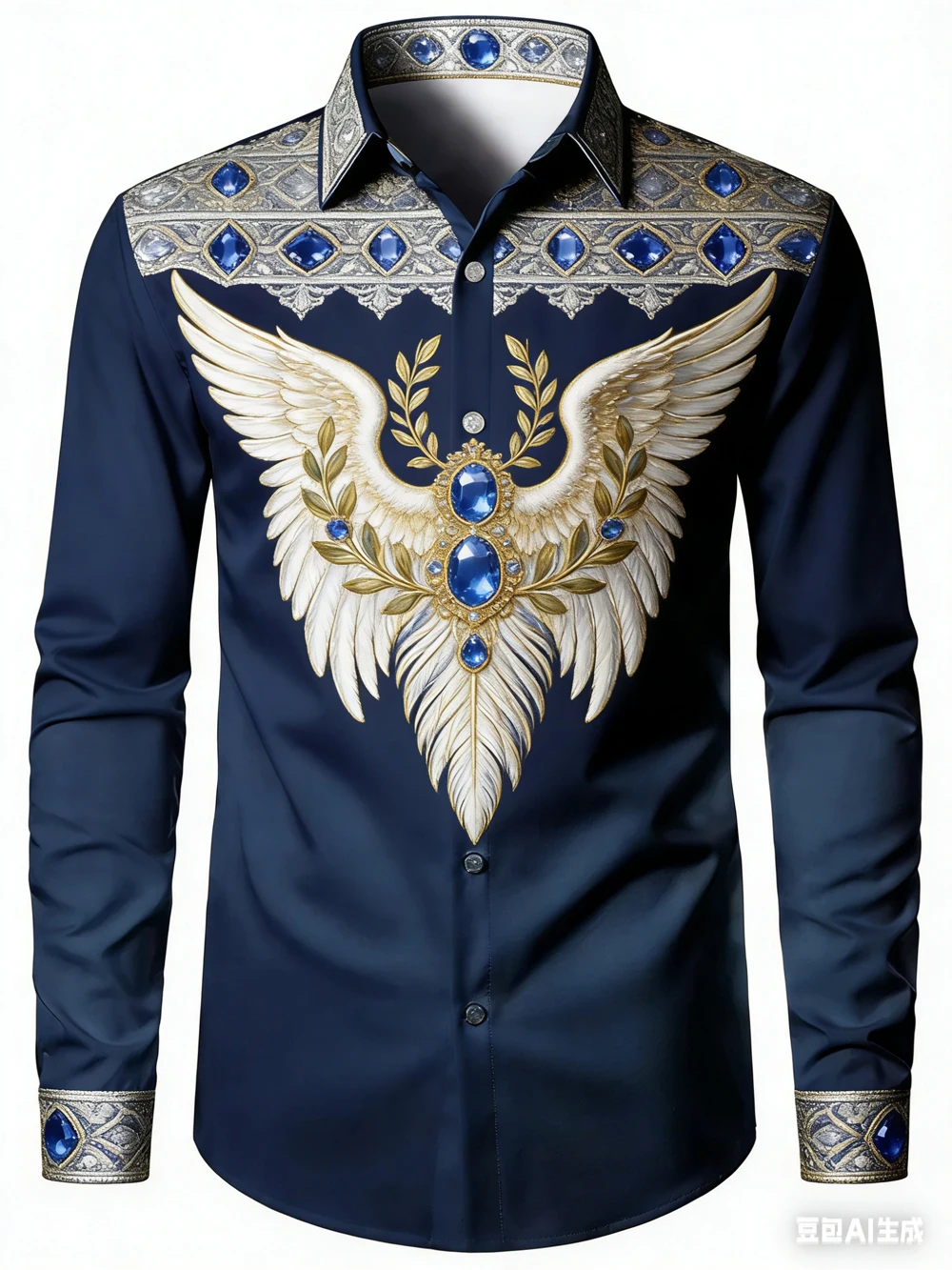 2026 Men's Angel Wings Cross Pattern 3D Printed White Shirt Hawaiian Beach Shirt Outdoor Party Long-sleeved Clothes Men for You
2026 Men's Angel Wings Cross Pattern 3D Printed White Shirt Hawaiian Beach Shirt Outdoor Party Long-sleeved Clothes Men for You