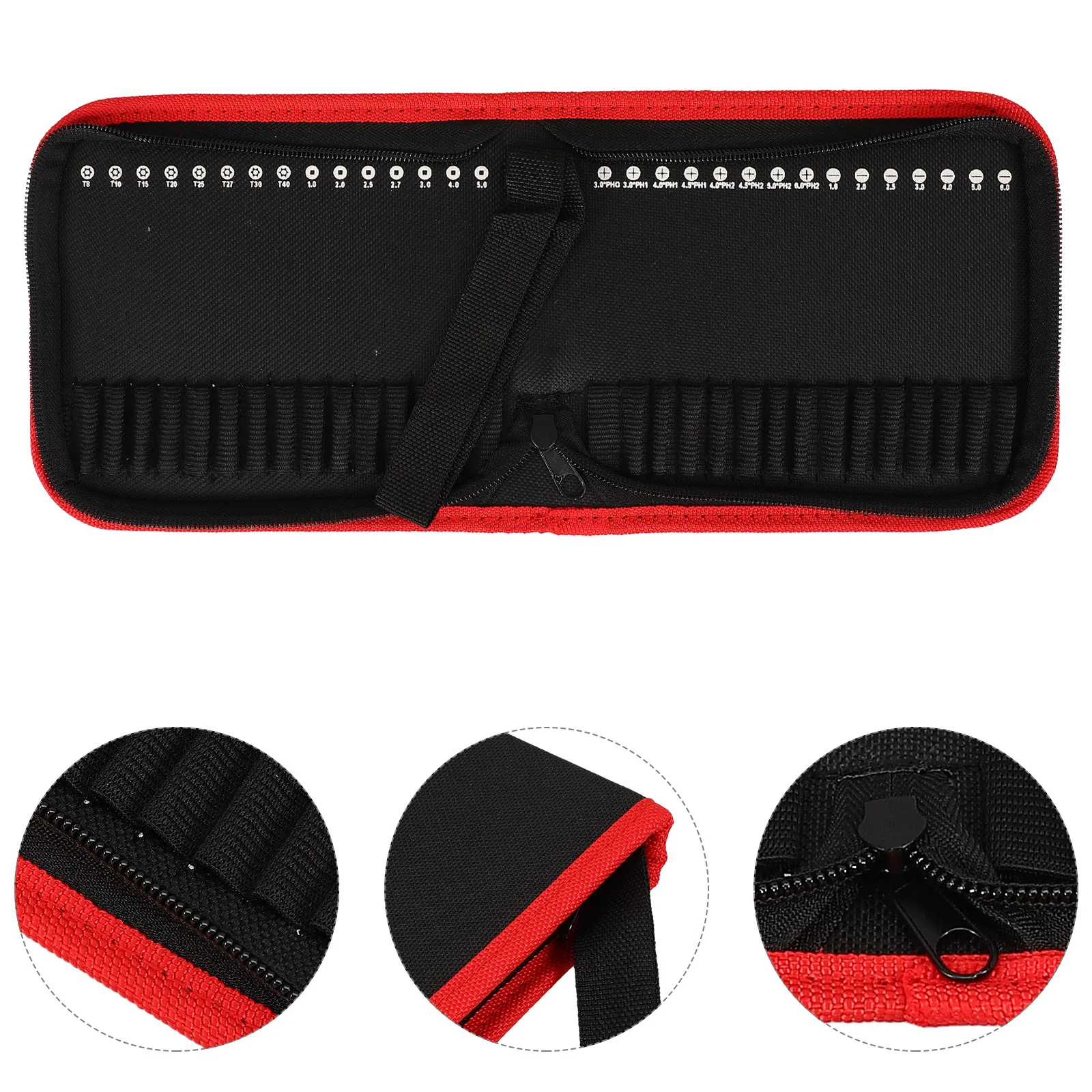 Hardware Kit Cloth Tool Pouch Bag with Zipper Small Bags for Tools Organizer Items Drill Bit Storage Pouches
Hardware Kit Cloth Tool Pouch Bag with Zipper Small Bags for Tools Organizer Items Drill Bit Storage Pouches