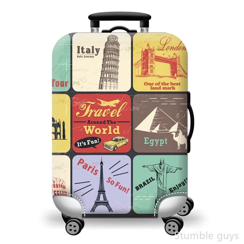 Elastic Travel Suitcase Cover Protective Dustproof Washable Luggage Protector Durable Accessory For Airplane 18-32 Inch
Elastic Travel Suitcase Cover Protective Dustproof Washable Luggage Protector Durable Accessory For Airplane 18-32 Inch