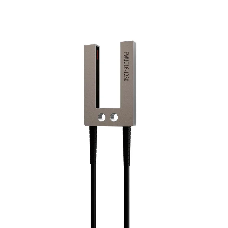 Slotted Optical Fiber Sensor FWUC16-1230 Ranging 12mm Film, High Speed Label Detection