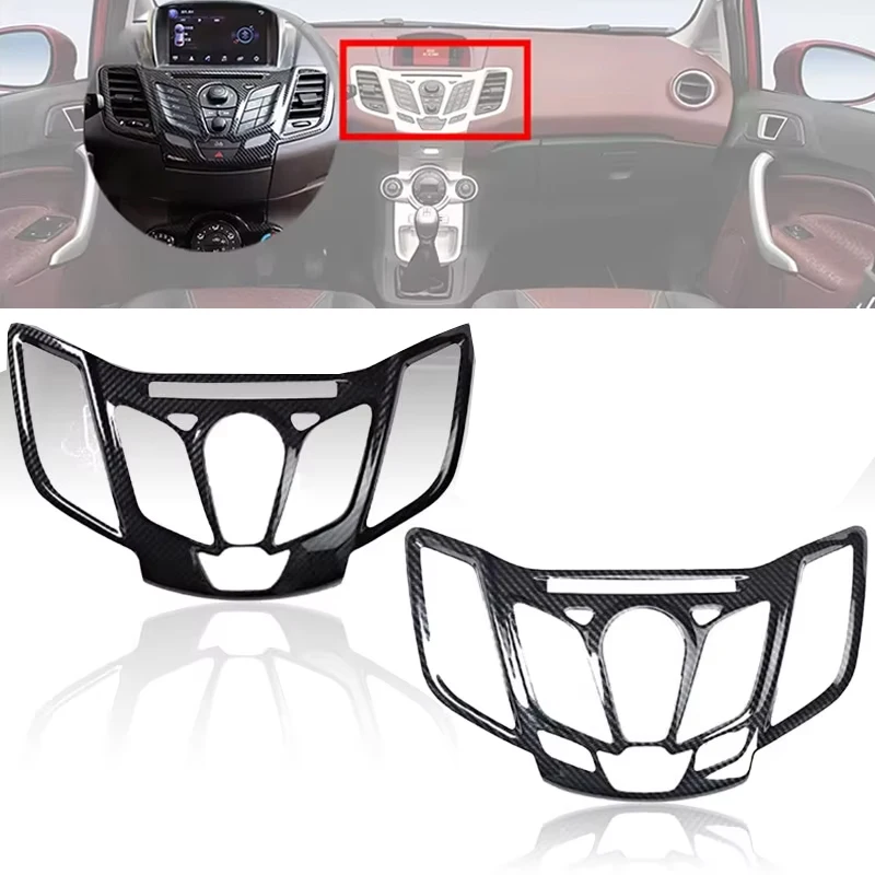 For Ford Fiesta Carnival Carbon Fiber Center Control CD Player Panel Frame Cover Trim Sticker For 2009-2013 Trim Cover Sticker
For Ford Fiesta Carnival Carbon Fiber Center Control CD Player Panel Frame Cover Trim Sticker For 2009-2013 Trim Cover Sticker
