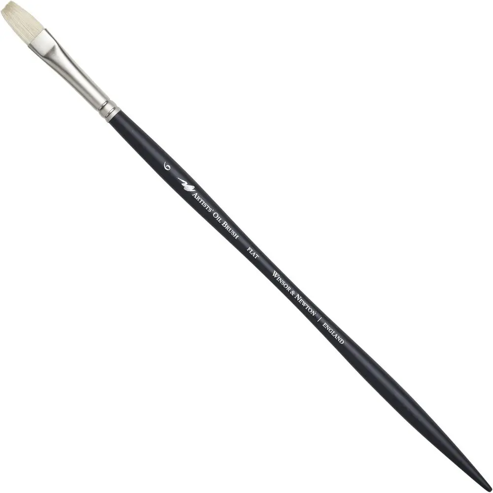 Oil Paint Brush, Long Handle Size 6
Oil Paint Brush, Long Handle Size 6