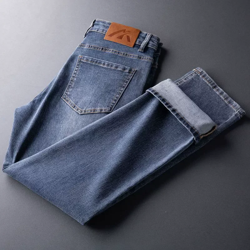 Men's 73% Cotton Stretch Jeans – Straight Loose Fit, High Waist Denim Pants for Daily Wear, Comfortable & Durable Trousers
Men's 73% Cotton Stretch Jeans – Straight Loose Fit, High Waist Denim Pants for Daily Wear, Comfortable & Durable Trousers