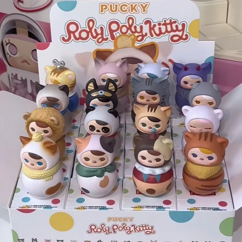 Blind Box Pucky Roly Poly Kitty Tumbler Series Garage Kit Cute Ornament Tumbler Collection Desktop Children Toys Xmas Model Gift
Blind Box Pucky Roly Poly Kitty Tumbler Series Garage Kit Cute Ornament Tumbler Collection Desktop Children Toys Xmas Model Gift