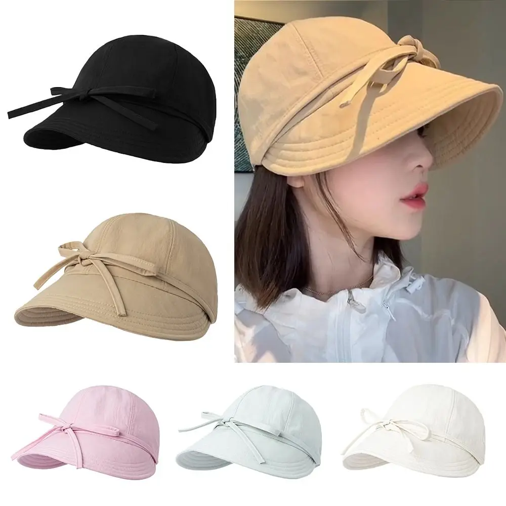 Fashion Lace-up Bucket Hat Quick Drying Wide Brim Sunshade Hat Bowknot Summer Hat Women Girls Wear
Fashion Lace-up Bucket Hat Quick Drying Wide Brim Sunshade Hat Bowknot Summer Hat Women Girls Wear