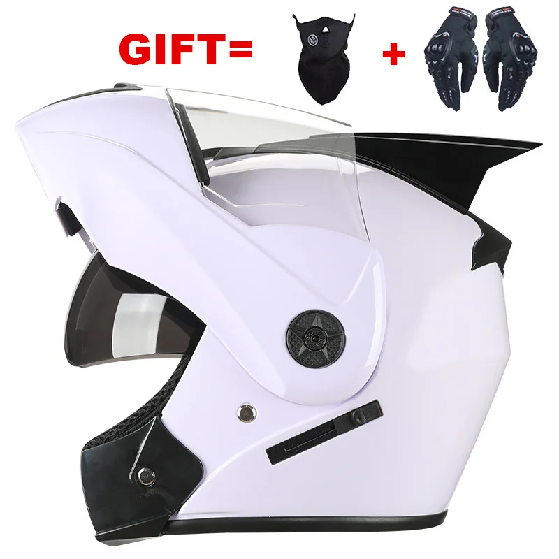 Motocross Helmet Professional Motorcycle DOT Helmets Double visors For man women Flip Up Modular Electric Face adults
Motocross Helmet Professional Motorcycle DOT Helmets Double visors For man women Flip Up Modular Electric Face adults