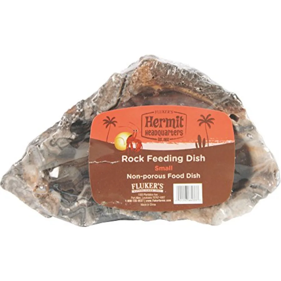 Rock Bowl Food and Water Dish for Hermit Crabs Small 4" Pack of 6
Rock Bowl Food and Water Dish for Hermit Crabs Small 4" Pack of 6