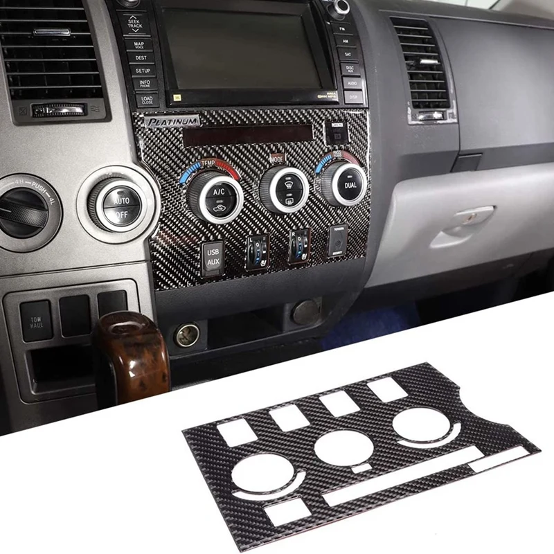 Soft Carbon Fiber Central Control Air Conditioning Switch Panel Decorative Sticker Trim Accessories For Toyota 2007-2013
Soft Carbon Fiber Central Control Air Conditioning Switch Panel Decorative Sticker Trim Accessories For Toyota 2007-2013