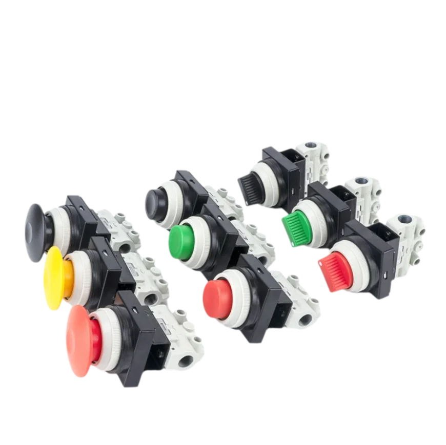 Pneumatic Push-Button Switch Two-Position Three-Way Mechanical Valve Manual Valve VM120/VM130-01-33/30/32/34A
Pneumatic Push-Button Switch Two-Position Three-Way Mechanical Valve Manual Valve VM120/VM130-01-33/30/32/34A
