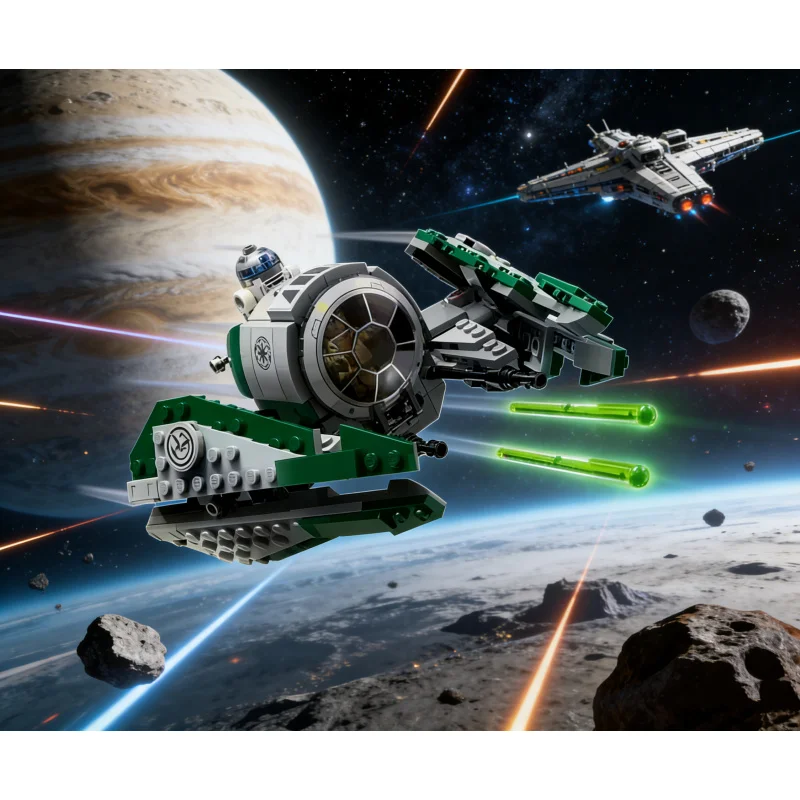 2026 New MOC Cosmic Fighter Spaceship Model Home Decor Building Blocks for Children and Boys as Holiday Gifts
2026 New MOC Cosmic Fighter Spaceship Model Home Decor Building Blocks for Children and Boys as Holiday Gifts