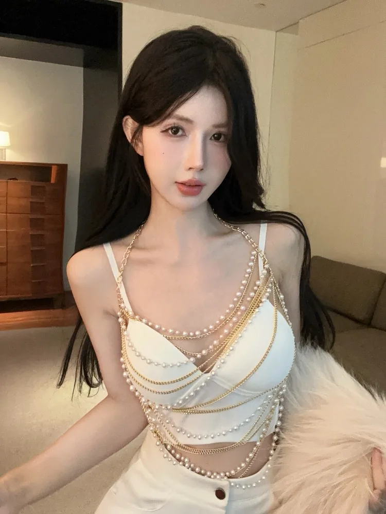 Gathering Type Underwear Set with Decorative Pearl Chain Korean Style Commute Suitable for Pear Body Type Spring 2025
Gathering Type Underwear Set with Decorative Pearl Chain Korean Style Commute Suitable for Pear Body Type Spring 2025