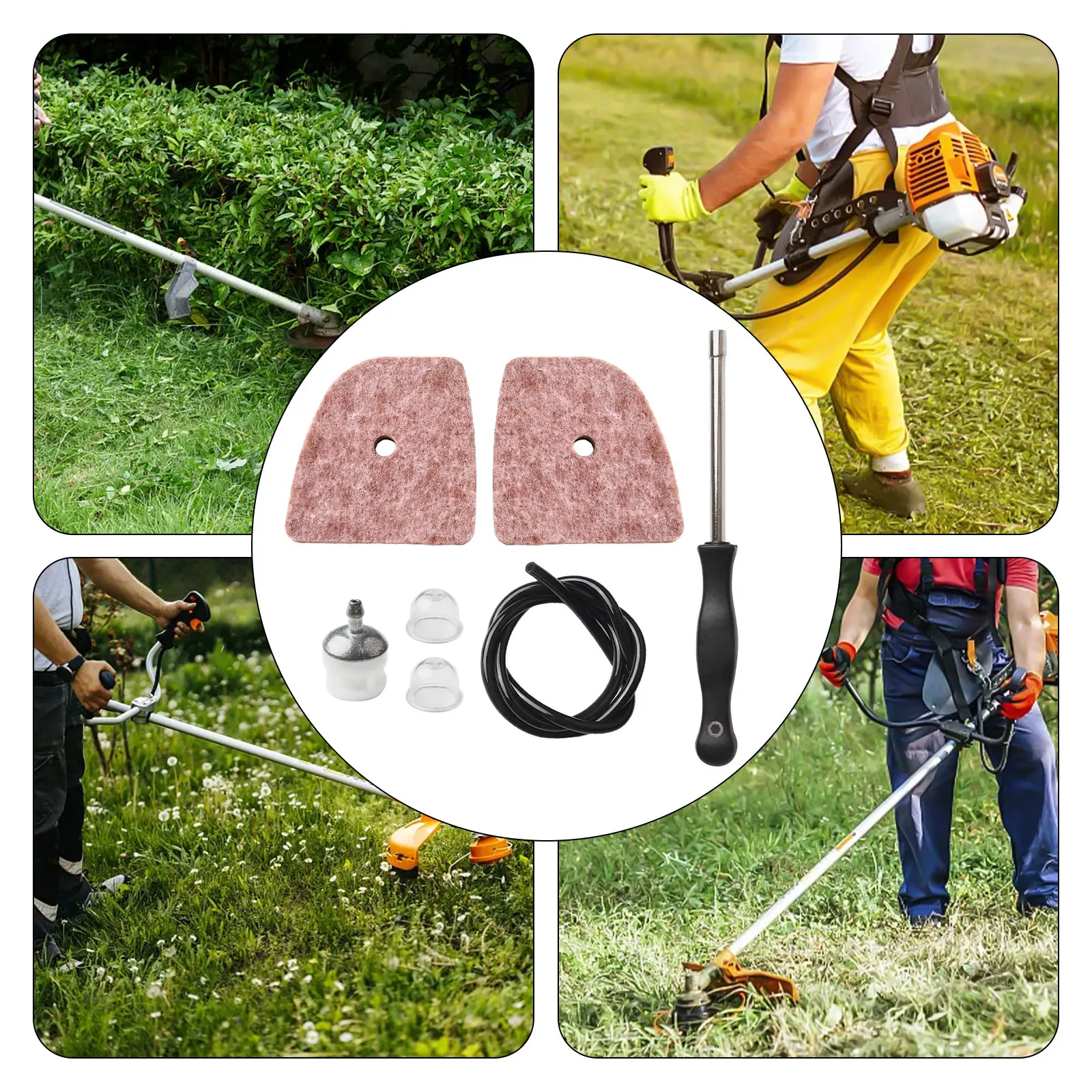 This Complete Replacement Part Set is Designed to Improve the Efficiency of Your Outdoor Tasks Fits Multiple Models
This Complete Replacement Part Set is Designed to Improve the Efficiency of Your Outdoor Tasks Fits Multiple Models