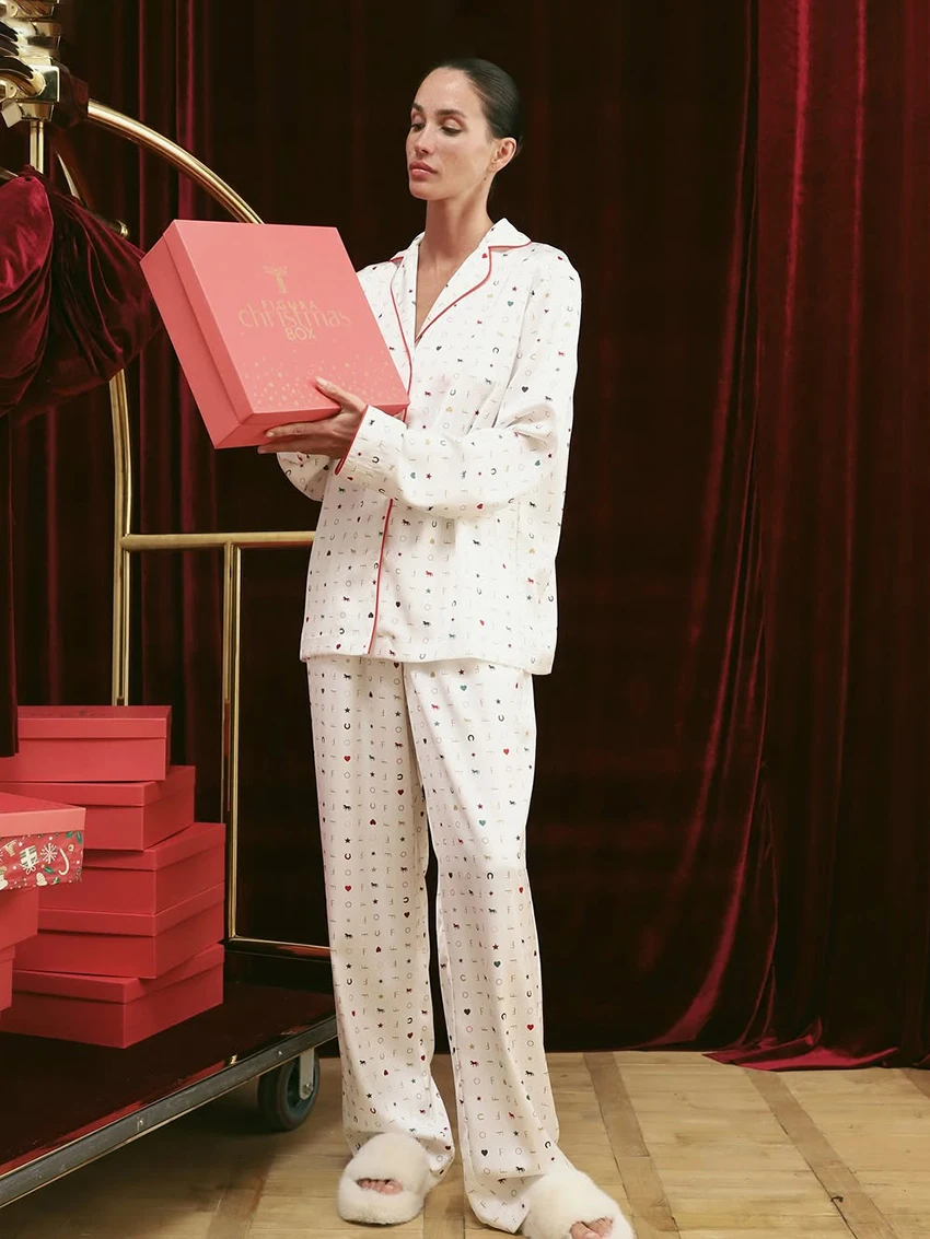 Marthaqiqi Printing Women Sleepwear Set Long Sleeve Nightgowns Sexy Turn-Down Collar Pajamas Pants Ladies Nightwear 2 Piece Suit
Marthaqiqi Printing Women Sleepwear Set Long Sleeve Nightgowns Sexy Turn-Down Collar Pajamas Pants Ladies Nightwear 2 Piece Suit