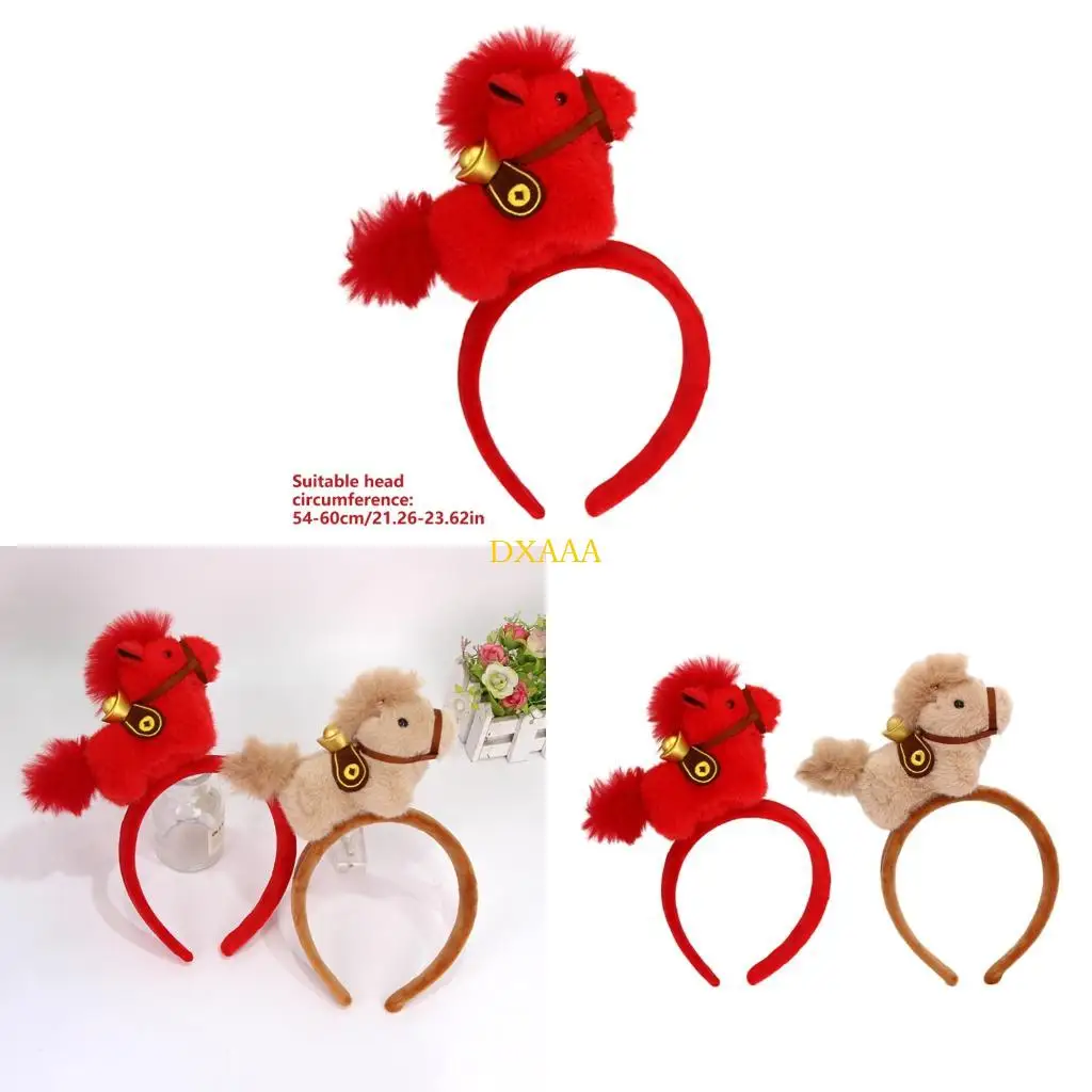 DXAA Zodiacs Horse Doll Headbands For Chinese New Year Themed Celebrations
DXAA Zodiacs Horse Doll Headbands For Chinese New Year Themed Celebrations