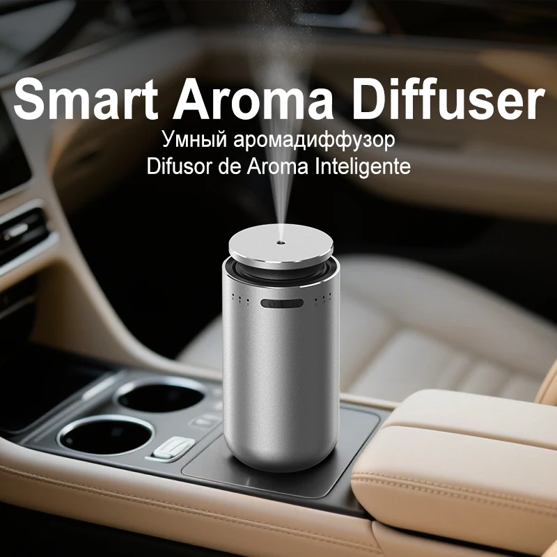 Metallic Car Diffuser Auto Sensing Start Stop Air Freshener Odor Elimination Long Lasting Fragrance for Car Home Office Use
Metallic Car Diffuser Auto Sensing Start Stop Air Freshener Odor Elimination Long Lasting Fragrance for Car Home Office Use