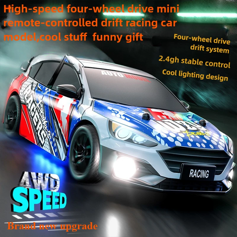 Игрушечный автомобиль Cool Stuff, забавный подарок-горячие высокоскоростные 4WD мини-радиоуправляемые автомобили, модель автомобиля с дистанционным управлением, кавайная наклейка, радиоуправляемый дрифт-автомобиль, игрушки для детей
Игрушечный автомобиль Cool Stuff, забавный подарок-горячие высокоскоростные 4WD мини-радиоуправляемые автомобили, модель автомобиля с дистанционным управлением, кавайная наклейка, радиоуправляемый дрифт-автомобиль, игрушки для детей