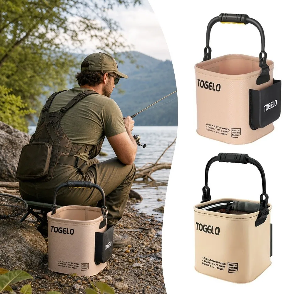 8L/13L Capacity Foldable Water Bucket Suitcase Gear Organizer Fishing Bucket All-in-One Fishing Supplies Accessories
8L/13L Capacity Foldable Water Bucket Suitcase Gear Organizer Fishing Bucket All-in-One Fishing Supplies Accessories