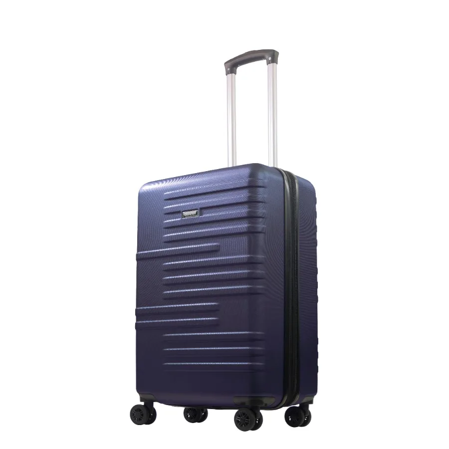 26.5 Inch Rolling Luggage Hardshell Suitcase with Spinner Wheels Navy
26.5 Inch Rolling Luggage Hardshell Suitcase with Spinner Wheels Navy