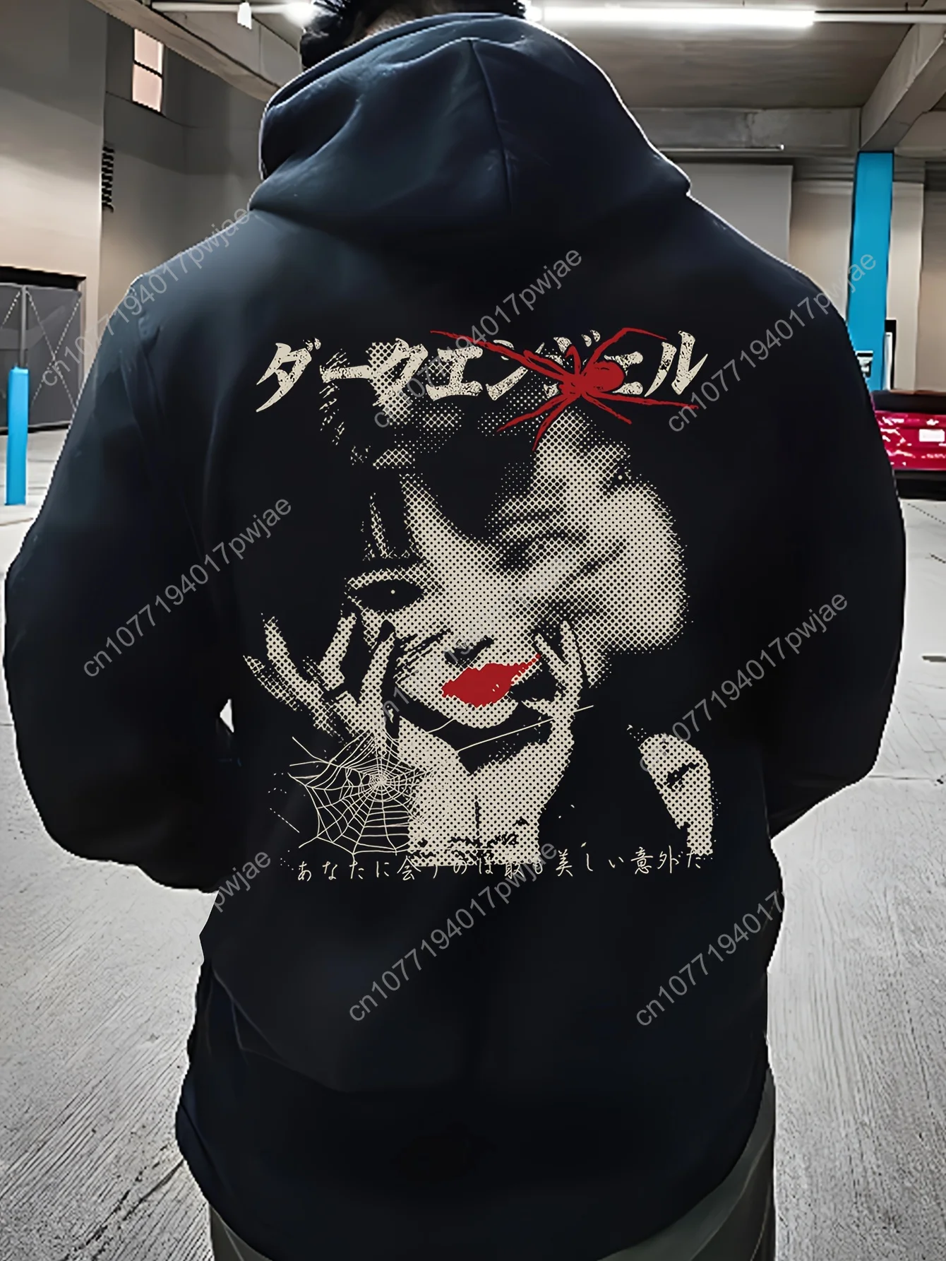 260gMen'S Japanese Anime Pattern Hoodie- Black Front Pocket, Blend, Suitable for Autumn and Winter, Anime Hoodie
260gMen'S Japanese Anime Pattern Hoodie- Black Front Pocket, Blend, Suitable for Autumn and Winter, Anime Hoodie