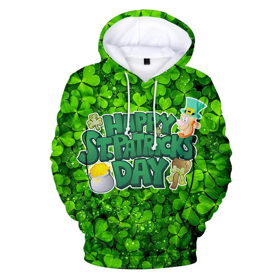 Hip Hop Popular Comfortable Saint Patrick's Day 3D print Hoodies Sweatshirts Men/Women Sweatshirt Adult/Child Casual Pullovers
Hip Hop Popular Comfortable Saint Patrick's Day 3D print Hoodies Sweatshirts Men/Women Sweatshirt Adult/Child Casual Pullovers
