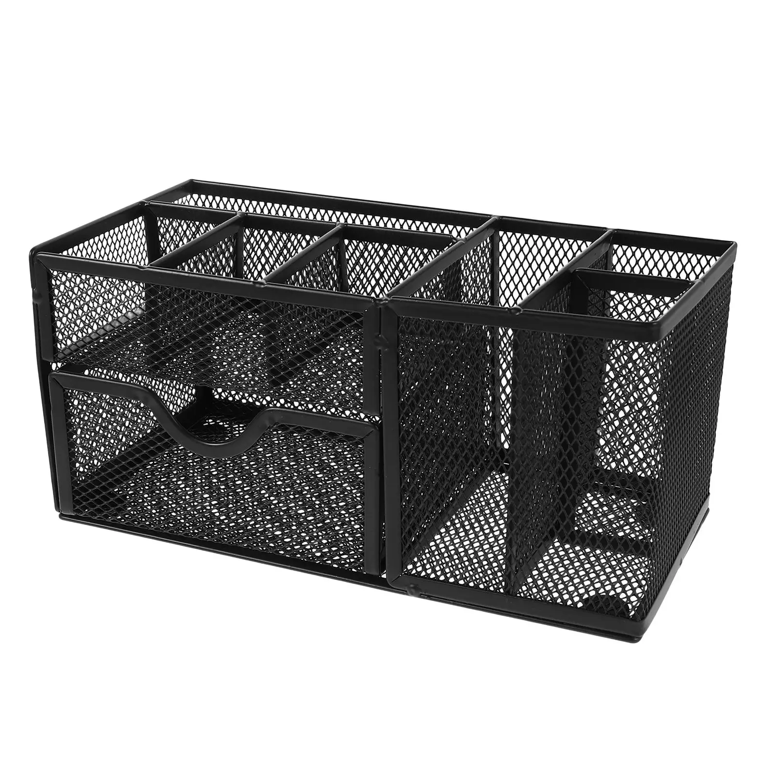 Mesh Storage Basket Desk Organizer Black Pen Can for Desktop Pencil Holder Small Organizers and Accessories Office Supplies
Mesh Storage Basket Desk Organizer Black Pen Can for Desktop Pencil Holder Small Organizers and Accessories Office Supplies