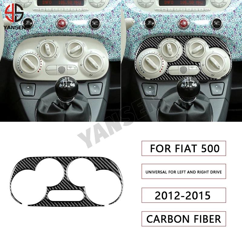 Car Air Conditioning Panel Cover Decal Carbon Fiber Sticker For Fiat 500 Abarth 595 2012 2013 2014 2015 Accessories
Car Air Conditioning Panel Cover Decal Carbon Fiber Sticker For Fiat 500 Abarth 595 2012 2013 2014 2015 Accessories