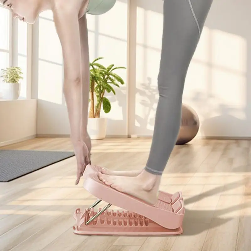 Calf Stretch Board Adjustable Stretch Stand Foot Steps Versatile Strong Ankle Slant Board For Offices Home Traveling
Calf Stretch Board Adjustable Stretch Stand Foot Steps Versatile Strong Ankle Slant Board For Offices Home Traveling