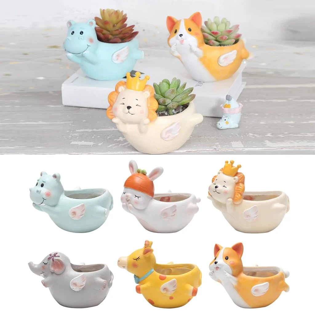 Indoor Flower Pot Small Modern Planter Resin Succulent Folwer Pot - Plant Container Great for Plant Stands
Indoor Flower Pot Small Modern Planter Resin Succulent Folwer Pot - Plant Container Great for Plant Stands