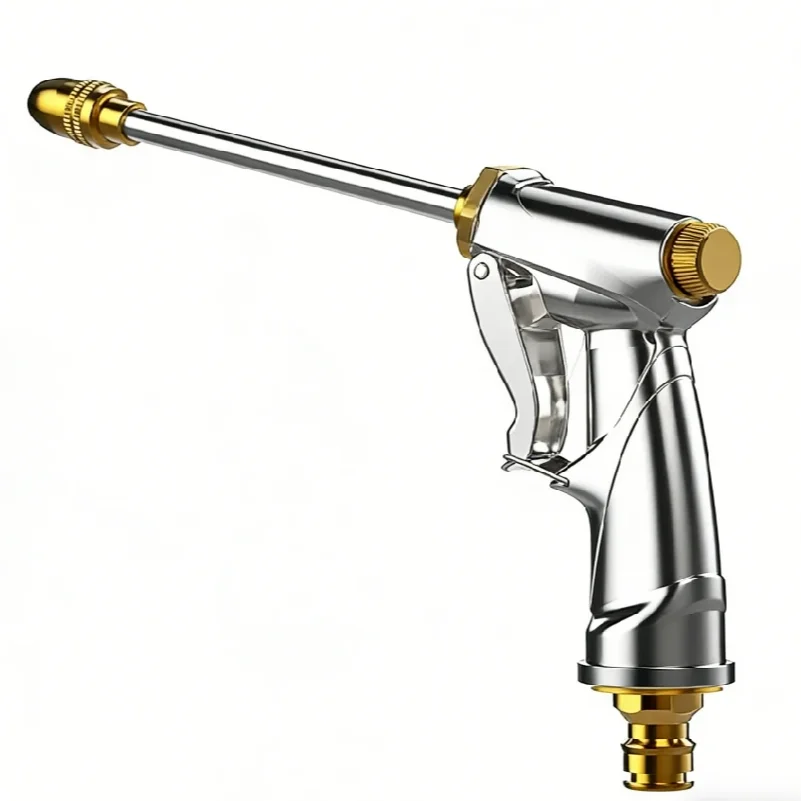 Adjustable Garden Sprayer High Pressure Water Hose Nozzle Spray Gun for Watering Plants
Adjustable Garden Sprayer High Pressure Water Hose Nozzle Spray Gun for Watering Plants