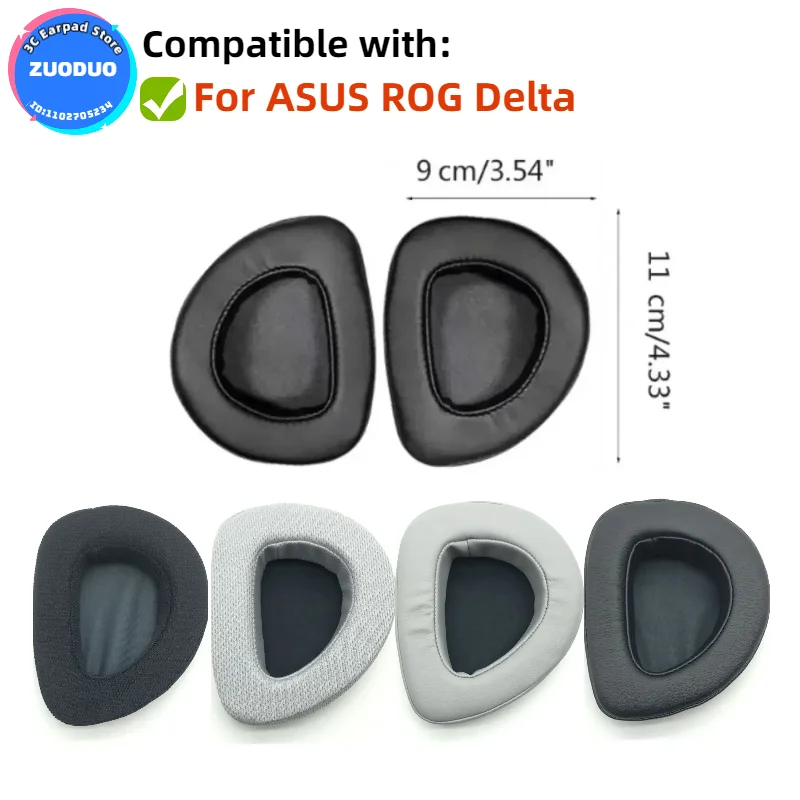 Ear pads for ASUS ROG Delta replacement Earpads headphones Earmuffs Soft cloth Memory Covers Sponge ZUODUO
Ear pads for ASUS ROG Delta replacement Earpads headphones Earmuffs Soft cloth Memory Covers Sponge ZUODUO