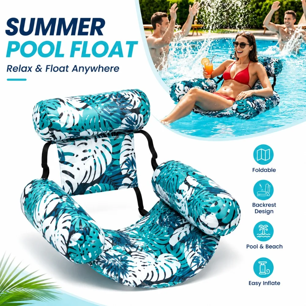 Heavy Duty Blow Up Pool Chair Inflatable Lounge Seat for Adults Lake Beach Backyard Party Outdoor Furniture Accessory Summer
Heavy Duty Blow Up Pool Chair Inflatable Lounge Seat for Adults Lake Beach Backyard Party Outdoor Furniture Accessory Summer