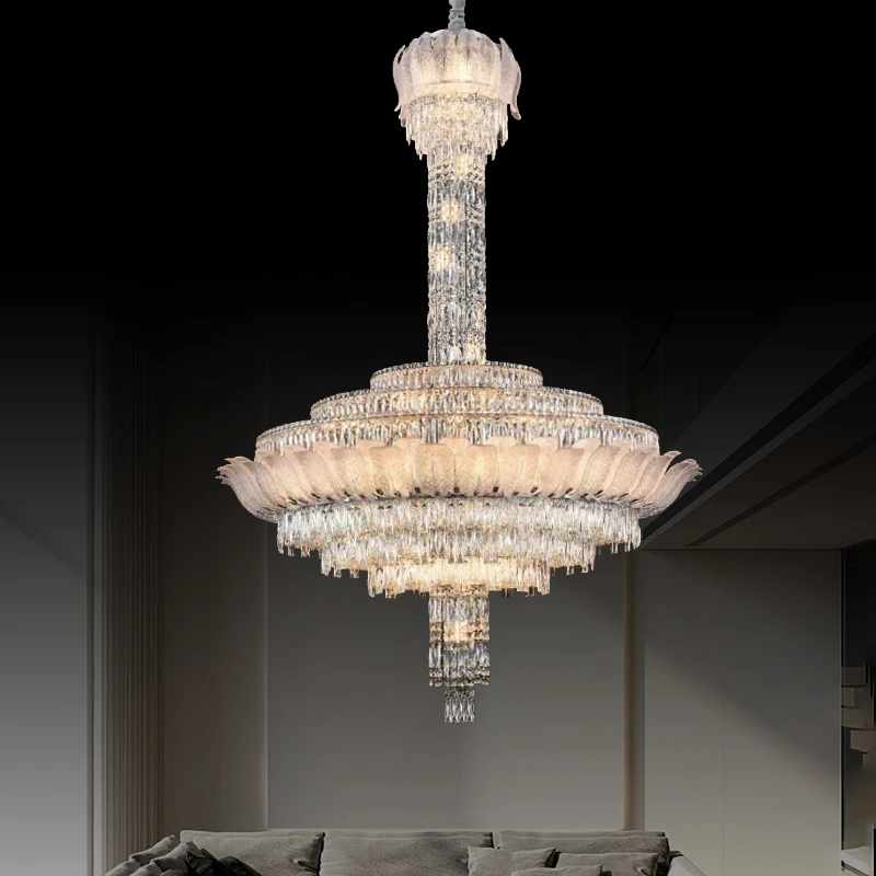 Villa Duplex Building Large Chandelier Living Room Chandelier Loft Apartment Designer Staircase Light Long Chandelier
Villa Duplex Building Large Chandelier Living Room Chandelier Loft Apartment Designer Staircase Light Long Chandelier