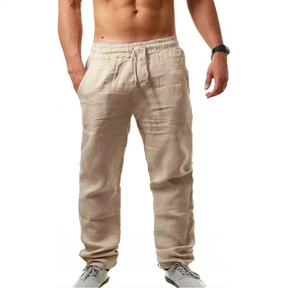 Men's cotton and linen casual pants, Hawaiian style beach pants, linen breathable pants, men's pure cotton outdoor casual pants
Men's cotton and linen casual pants, Hawaiian style beach pants, linen breathable pants, men's pure cotton outdoor casual pants