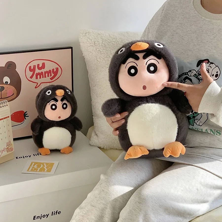 Genuine With Tag Crayon Shin-chan Plush Toy Stuffed Crayon Shin-chan Turn Into Turtle Penguin CrayonShin-chan Plushies toy
Genuine With Tag Crayon Shin-chan Plush Toy Stuffed Crayon Shin-chan Turn Into Turtle Penguin CrayonShin-chan Plushies toy