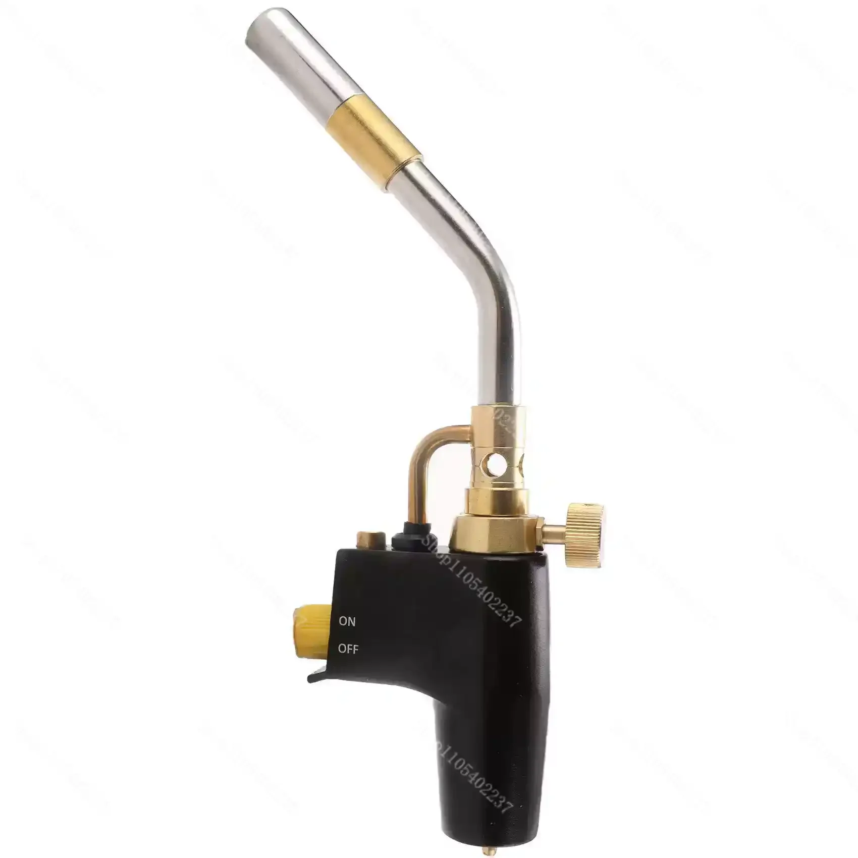 Mapp Gas Torch, Triggering the Ignition of Welding Tool Propane Gas Storage Cylinder Combustion for Brazing, Cooking, Barbecue
Mapp Gas Torch, Triggering the Ignition of Welding Tool Propane Gas Storage Cylinder Combustion for Brazing, Cooking, Barbecue