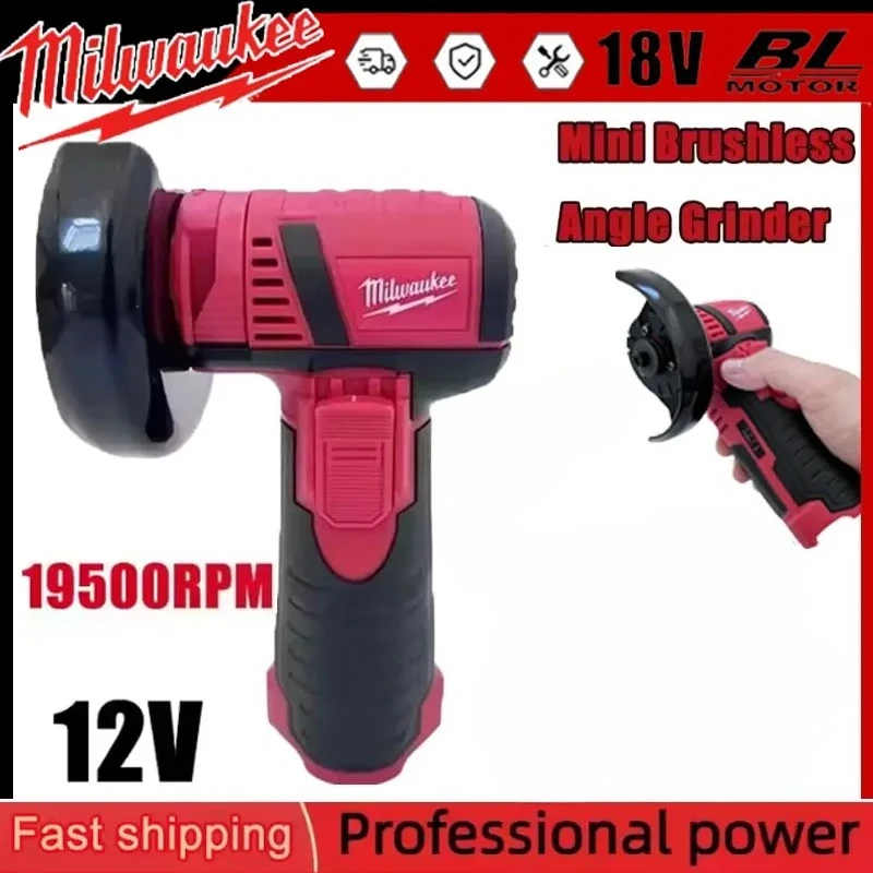 Milwaukee Mini Micro Angle Grinder Brushless Electric Angle Grinder for Diamond Cutting Wireless Power Tool no Battery
Milwaukee Mini Micro Angle Grinder Brushless Electric Angle Grinder for Diamond Cutting Wireless Power Tool no Battery
