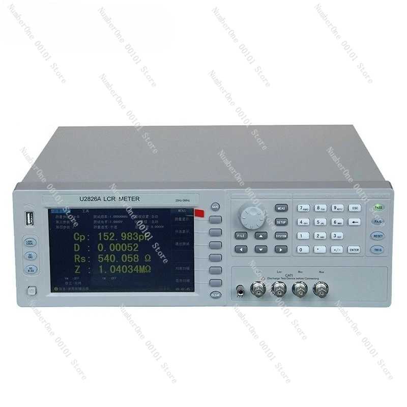 High frequency lcr digital bridge u2826/u2826a wide test range impedance analyzer
High frequency lcr digital bridge u2826/u2826a wide test range impedance analyzer